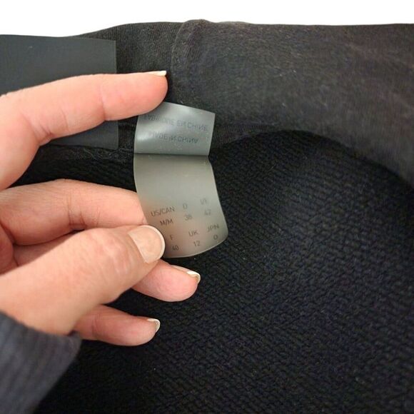 Fenty Puma By Rihanna Rising Sun Lace-Up Crop Hoodie Sweatshirt Womens L Black - Picture 10 of 12